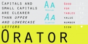 Orator font download