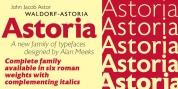 Astoria font download