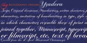 Ysadora font download