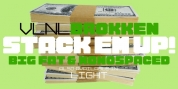 VLNL Brokken font download