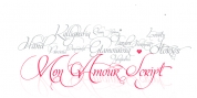 Mon Amour Script font download