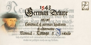 1543 German Deluxe font download