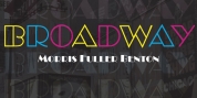 Broadway font download