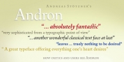 Andron Freefont font download