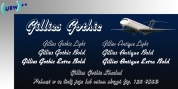 Gillies Gothic font download