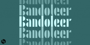 Bandoleer font download