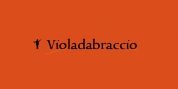 Violadabraccio font download