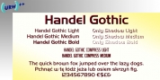 Handel Gothic font download