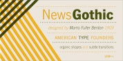 News Gothic font download