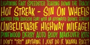 Hot Streak PB font download