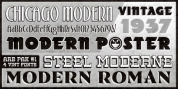 ARB 70 Modern Poster font download