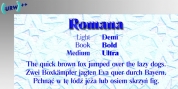 Romana font download