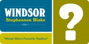 Windsor font download