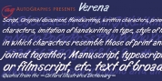 Verena font download