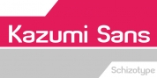 Kazumi Sans font download