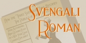 Svengali Roman font download