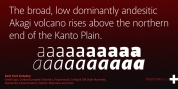 Akagi font download