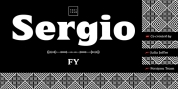 Sergio FY font download