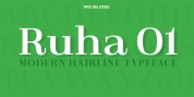 TDL Ruha Hairline font download