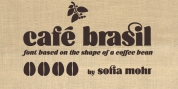 Café Brasil font download