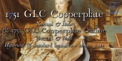 1751 GLC Copperplate font download