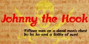 Johnny The Hook Roman font download