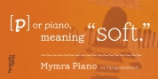 Mymra Piano font download