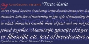 Viva Maria font download