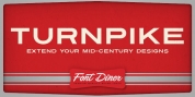 Turnpike font download