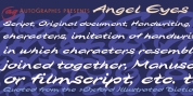 Angel Eyes font download