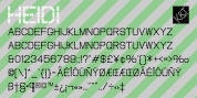 K&T Heidi font download