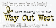 P22 Way Out West font download