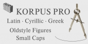 Korpus Pro font download