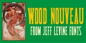 Wood Nouveau JNL font download