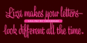 Liza font download