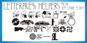 Letterpress Helpers JNL font download