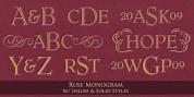 MFC Ruse Monogram font download