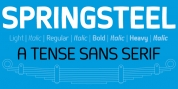 Springsteel font download