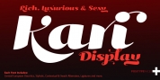 Kari Display font download