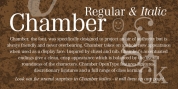 Chamber font download
