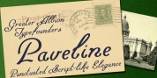 Paveline font download