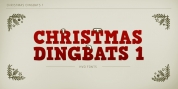 Christmas Dingbats 1 font download