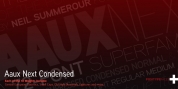 Aaux Next Cond font download