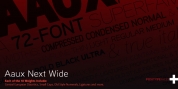 Aaux Next Wide font download