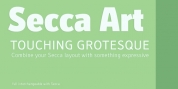 Secca Art font download