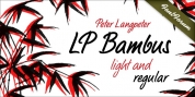 LP Bambus font download