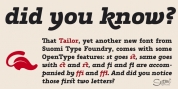 Tailor font download