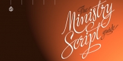 Ministry Script font download