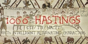 1066 Hastings font download