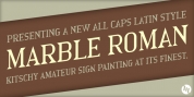 Marble Roman font download